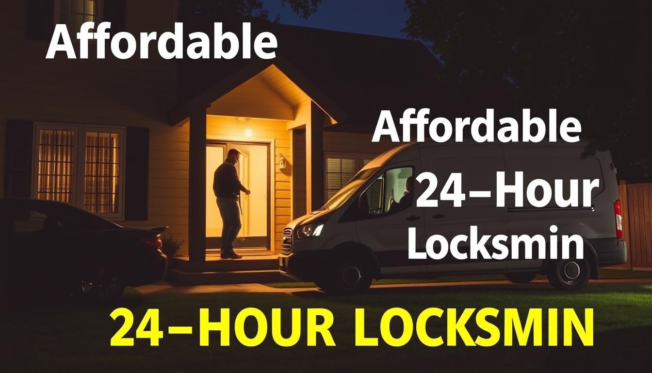 Affordable 24-hour locksmith